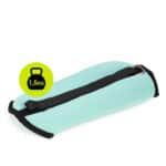 Greutati pentru incheietura mainii si glezna 2x1,5 kg, neopren si nisip fier, 28x13 cm, verde menta Mob360 - imagine 2