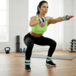 Greutati pentru incheietura mainii si glezna 2x1,5 kg, neopren si nisip fier, 28x13 cm, verde menta Mob360 - imagine 5