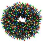 Instalatie luminoasa LED exterior/interior, 1000 LED-uri multicolor, 80 m, lumina constanta, IP44, conectabila Mob360