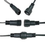 Instalatie luminoasa LED exterior/interior, 1000 LED-uri multicolor, 80 m, lumina constanta, IP44, conectabila Mob360 - imagine 5