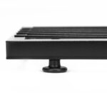 Suport pentru flori, metalic, cu 6 polite, structura verticala, 41x22x106 cm, negru Mob360 - imagine 9