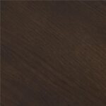 Suport metalic pentru floare, cu polita rotunda din MDF, 32x32x43 cm, negru Mob360 - imagine 5