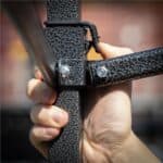 Pavilion pliabil gradina 3x3 m cu acoperis impermeabil si 3 pereti laterali, structura metalica, inaltime reglabila, albastru Mob360 - imagine 9