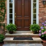 Covor de cauciuc perforat pentru intrare, PVC antiderapant, 60x90 cm, negru Mob360 - imagine 6