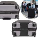 Husa protectie troler, elastica, marime M, cu fermoar dublu si catarama, negru Mob360 - imagine 9