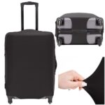 Husa protectie troler, elastica, marime M, cu fermoar dublu si catarama, negru Mob360 - imagine 2