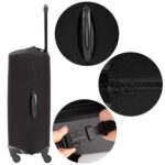 Husa protectie troler, elastica, marime M, cu fermoar dublu si catarama, negru Mob360 - imagine 8