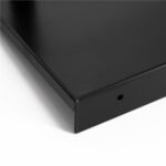 Raft metalic pentru prosoape, structura cu finisaj mat, accesorii montaj incluse, 31x15x77 cm, negru Mob360 - imagine 6