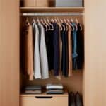 Set de 20 de umerase pentru haine, din velur, cu carlig rotativ, 45x23 cm, roz Mob360 - imagine 7