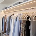 Set de 20 de umerase pentru haine, din velur, cu carlig rotativ, 45x23 cm, ecru Mob360 - imagine 5