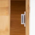 Cutie pentru paine din bambus cu fereastra transparenta, inchidere magnetica, 39x20x31 cm, bambus natural Mob360 - imagine 8