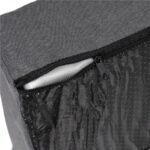 Scara pentru animale de companie, caini sau pisici, 4 trepte, antiderapanta, husa detasabila, inaltime 40 cm, gri inchis Mob360 - imagine 6