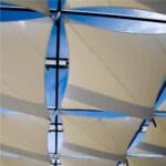 Prelata umbrire 4x4 m pentru terasa sau balcon, impermeabila, protectie UV, crem Mob360 - imagine 6