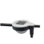 Lampa solara de gradina, pentru iluminare alee, cu proiectie pe sol, 11x9x39cm Mob360 - imagine 9