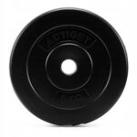 Disc greutate haltera 5 kg, 31 mm, compozit bitumic, PP, 26x5 cm, negru Mob360 - imagine 4