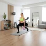 Kettlebell 8 kg, bitum cu invelis rezistent ABS, 23x24 cm, roz Mob360 - imagine 4