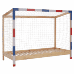 Pat Montessori, natural/alb/albastru/rosu, 90x200, FUTAL - imagine 2