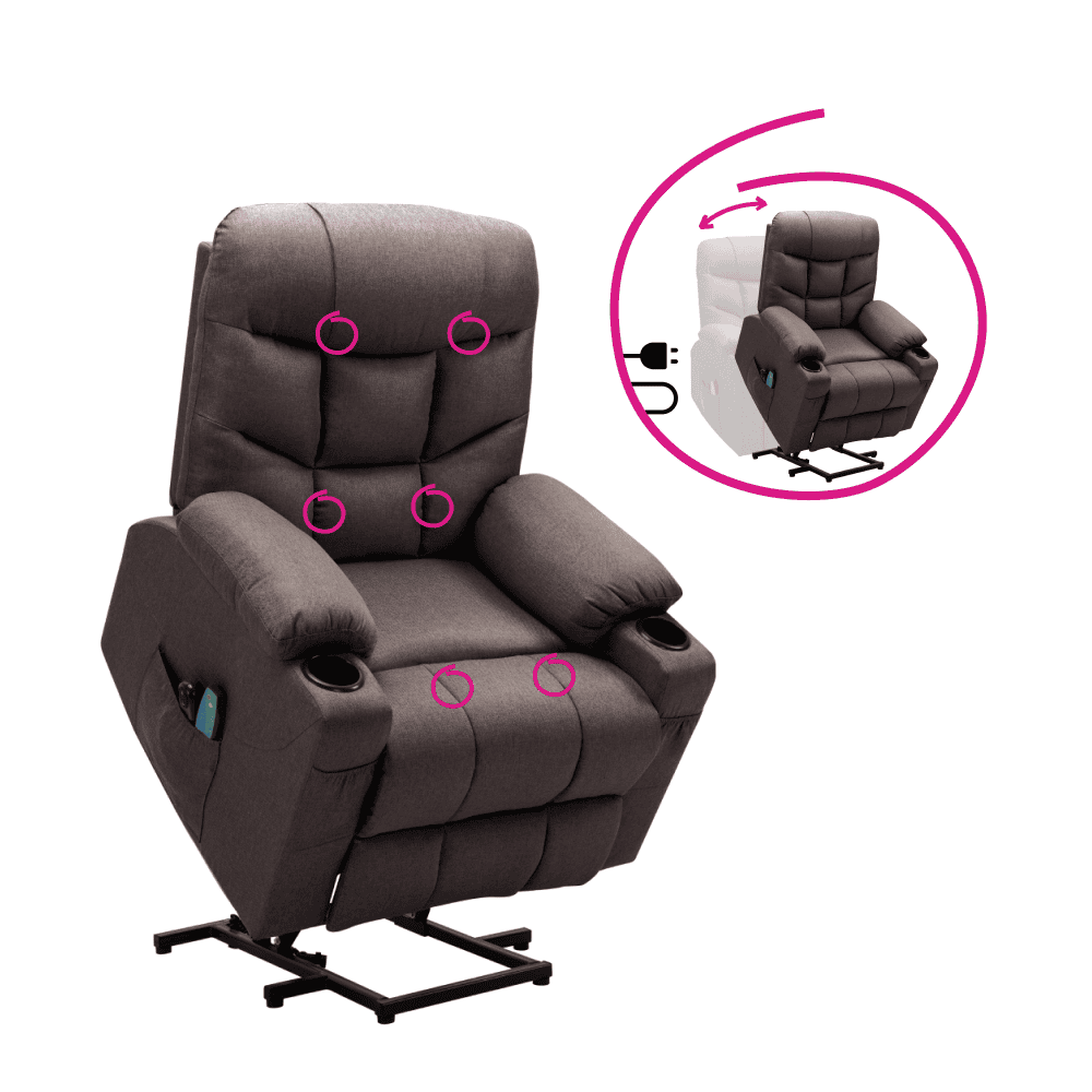 hudson-infografika-hlavna Fotoliu extensibil de masaj, maro, HUDSON - imagine 1