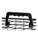 Cusca metalica pentru caine L, pliabila, cu tava detasabila si maner, 76x45x51 cm, negru Mob360 - imagine 6