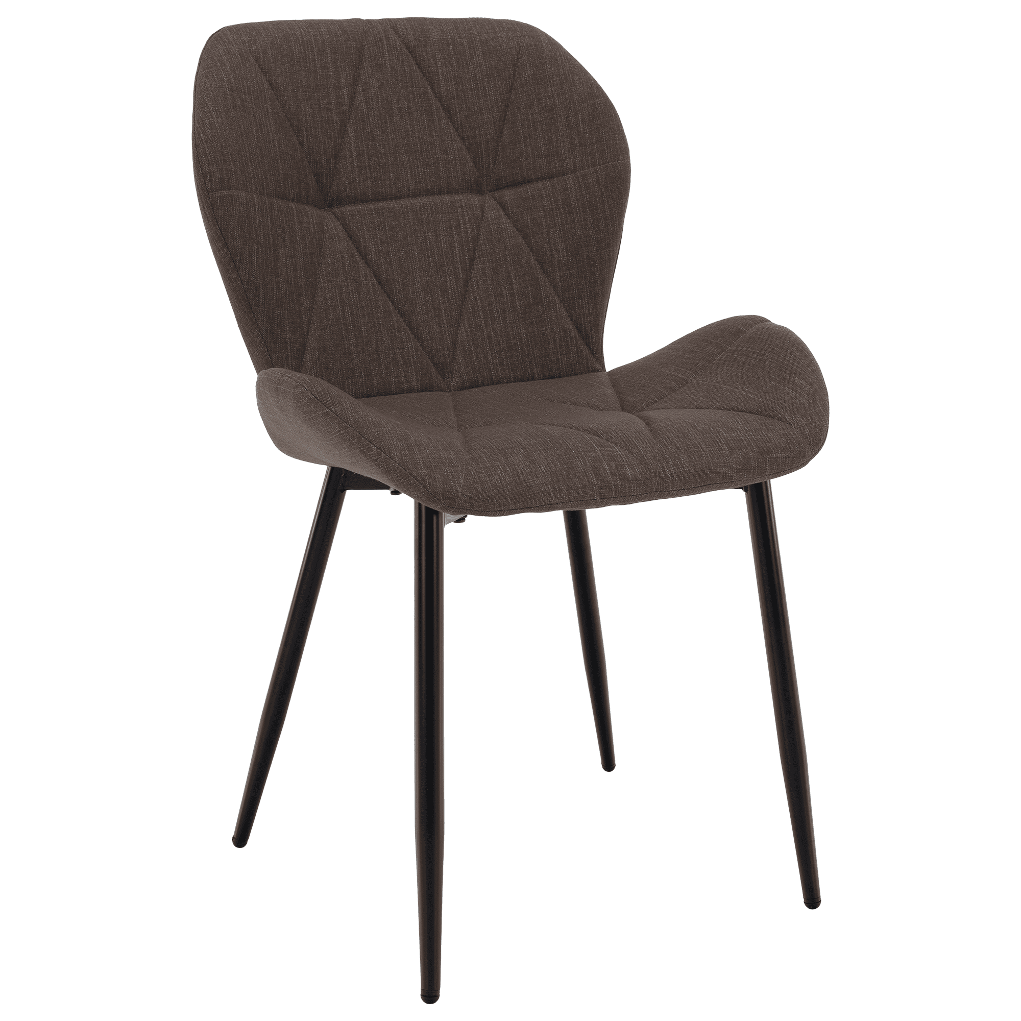 makena-typ2-hneda-01 Scaun dining, maro/negru, MAKENA TIP 2 - imagine 1