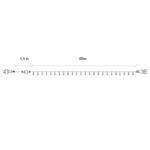 Instalatie lumini pentru bradul de Craciun, 81,5 metri, 1000 LED-uri cu flash, galben Mob360 - imagine 3