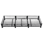 Organizator sub pat cu roţi, negru, TOMKO TYP 2 - imagine 2