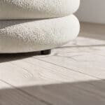 Taburet tapitat Puffo cu spatiu de depozitare, velur, 100x42x42 cm, crem Mob360 - imagine 4