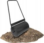 Rola manuala tavalug pentru nivelare gazon, metal, rezervor umplere apa sau nisip, latime lucru 42 cm, diametru 30 cm Mob360 - imagine 4