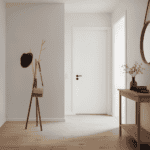 Cuier, negru/natural, ELVAR - imagine 3