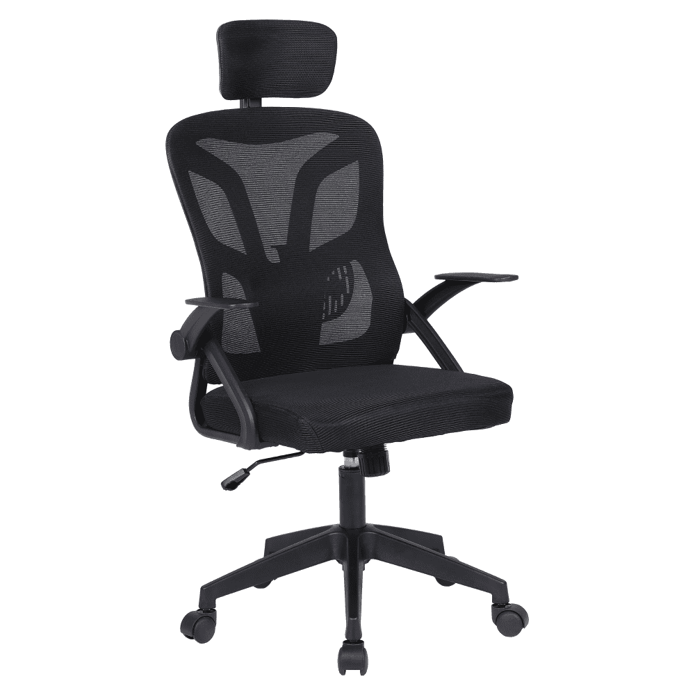 sedos-kanc-kreslo-cierna-dod-01 Scaun de birou, negru, SEDOS - imagine 1