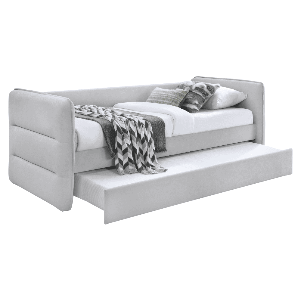 trinia-rozklad-postel-dod-siva-01 Pat extensibil, gri,TRINIA - imagine 1