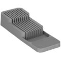 Organizator cutite pentru sertar, 9 compartimente, 40x14cm, gri Mob360 - imagine 2