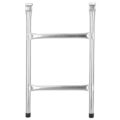 Scara universala din otel pentru trambuline, 2 trepte, 62cm Mob360