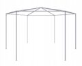 Pavilion cu plasa anti-insecte, fermoar, hexagonal, 200cm, Verde Mob360 - imagine 7
