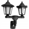 Lampa solara gradina 3 in 1, tip stalp sau montaj perete, 152 cm, LED alb rece, negru Mob360 - imagine 9
