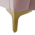 Pat, roz/gold crom auriu, 180x200, KAISA - imagine 6