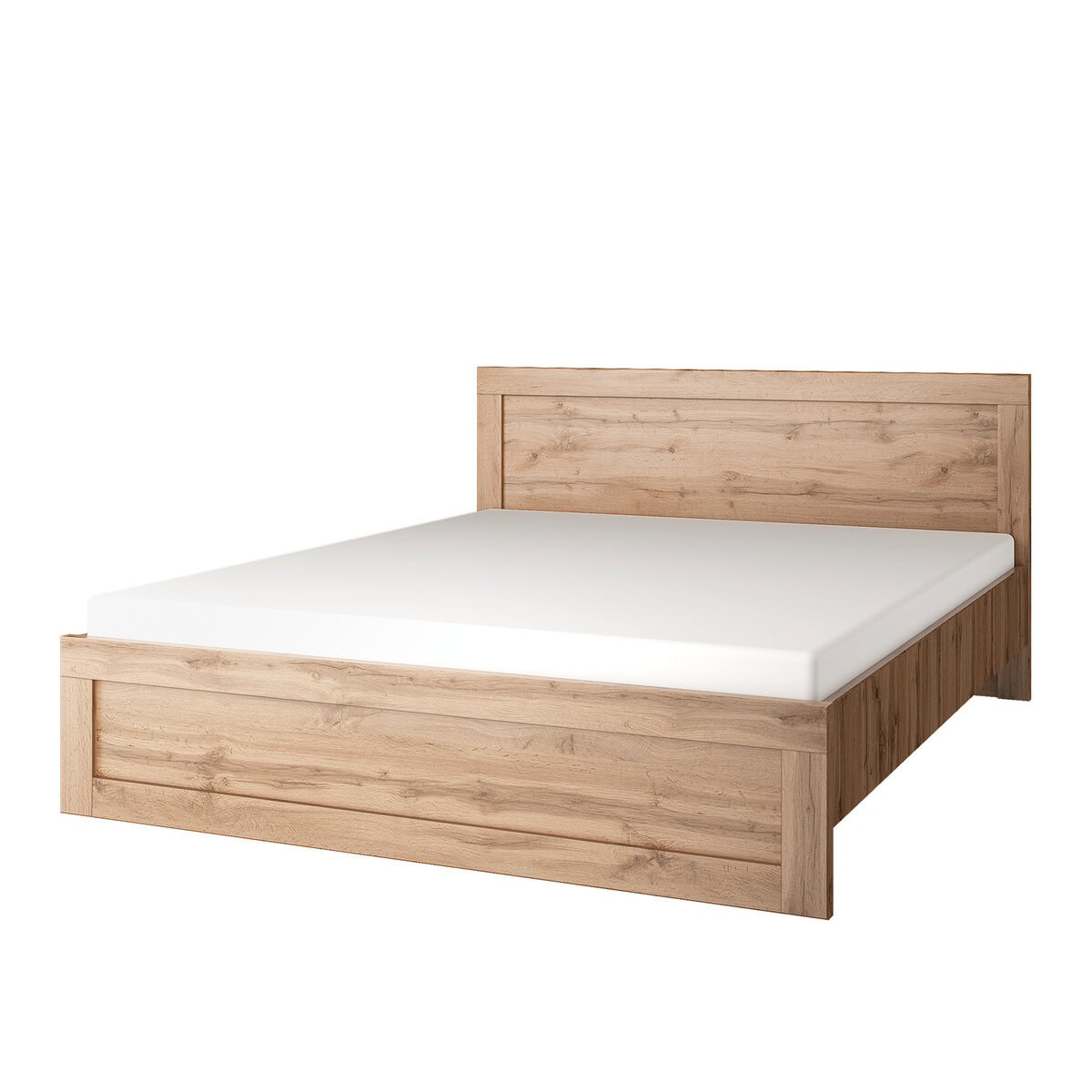 moratiz-postel-160-min Pat matrimonial, 160x200, stejar wotan, MORATIZ - imagine 1