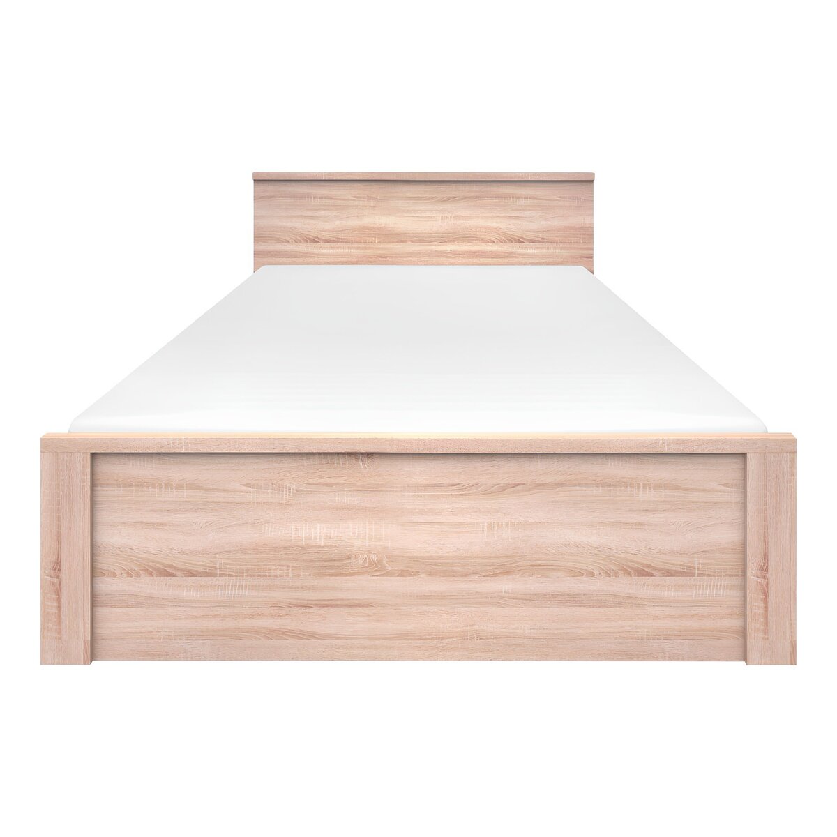 norty-postel-hl-oprava Pat, 160x200, stejar sonoma, NORTY TYP 8 - imagine 1