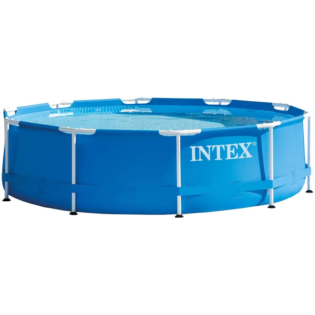 1-13 Piscina cadru metalic Intex, 305x76 cm, 4500 litri, rotunda Mob360 - imagine 1