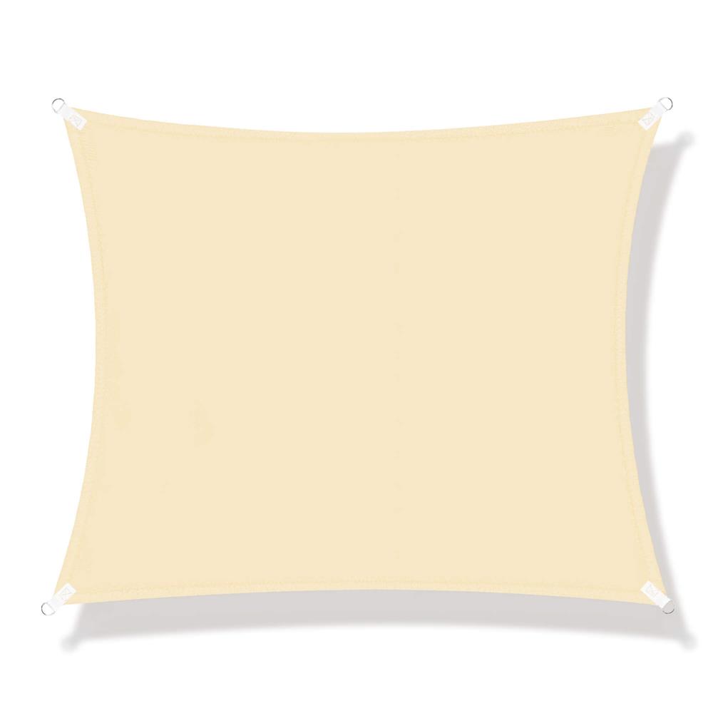 SN0055-5 Prelata umbrire 3x3 m pentru terasa sau balcon, impermeabila, protectie UV, crem Mob360 - imagine 1