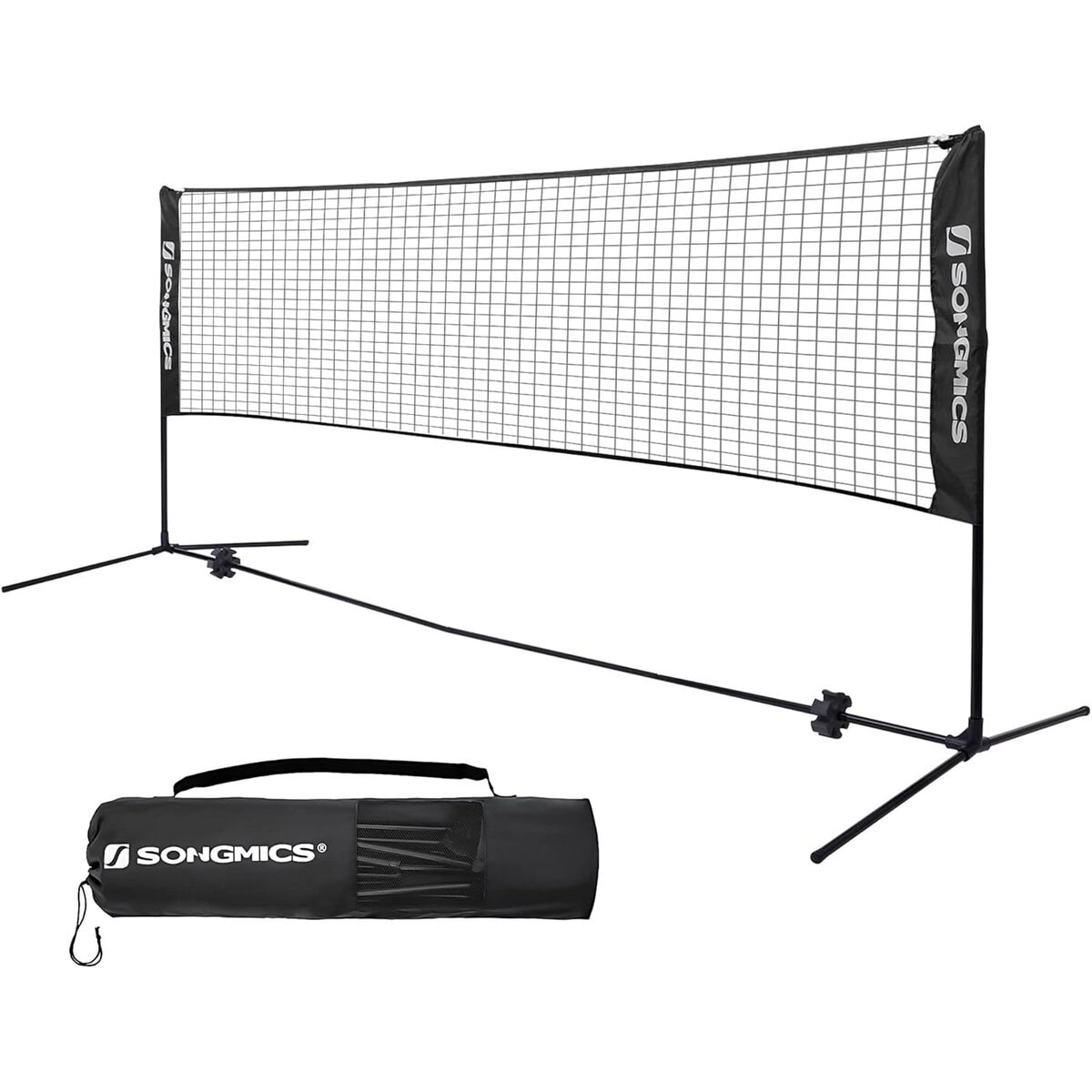 SYQ500HV1-7 Fileu badminton portabil cu geanta transport, pentru tenis si volei, 500x103 cm, inaltime reglabila pana la 155 cm Mob360 - imagine 1