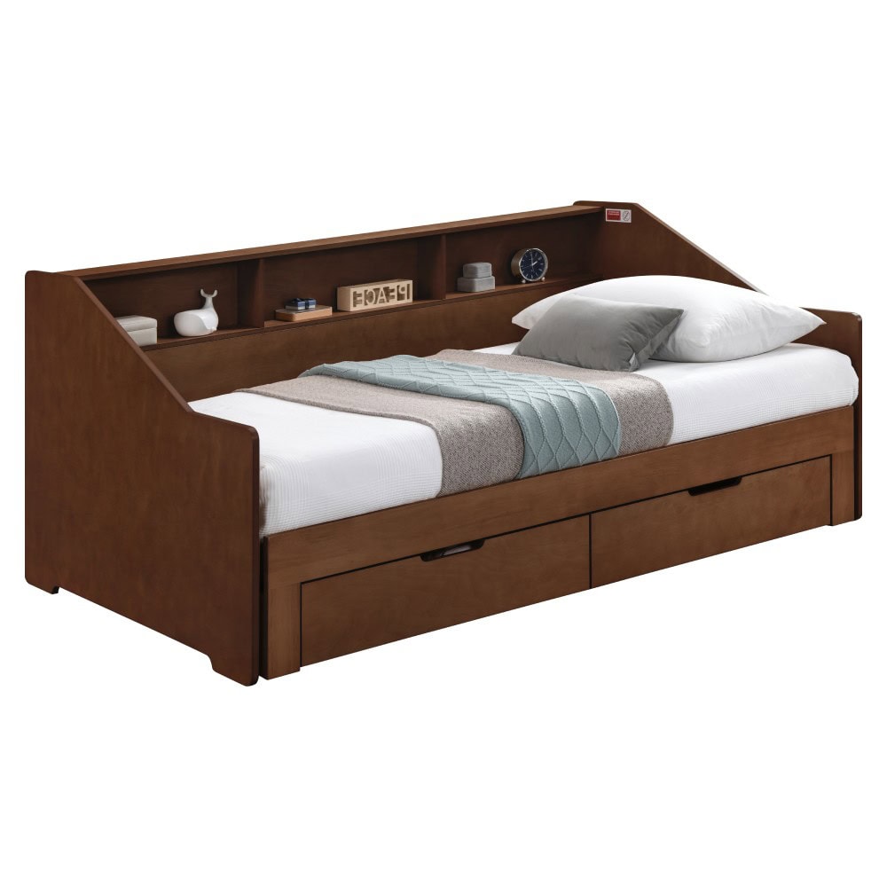 moneta-postel-orech-dod-02 Patul extensibil, nuc, MONETA - imagine 1