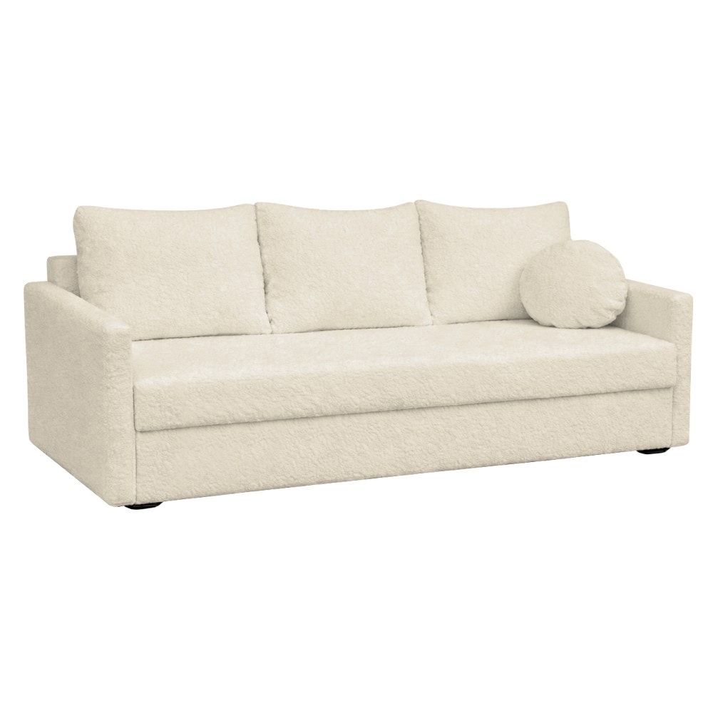 zerus-pohovka-smotanova-d-01t Canapea extensibilă, crem, ZERUS - imagine 1